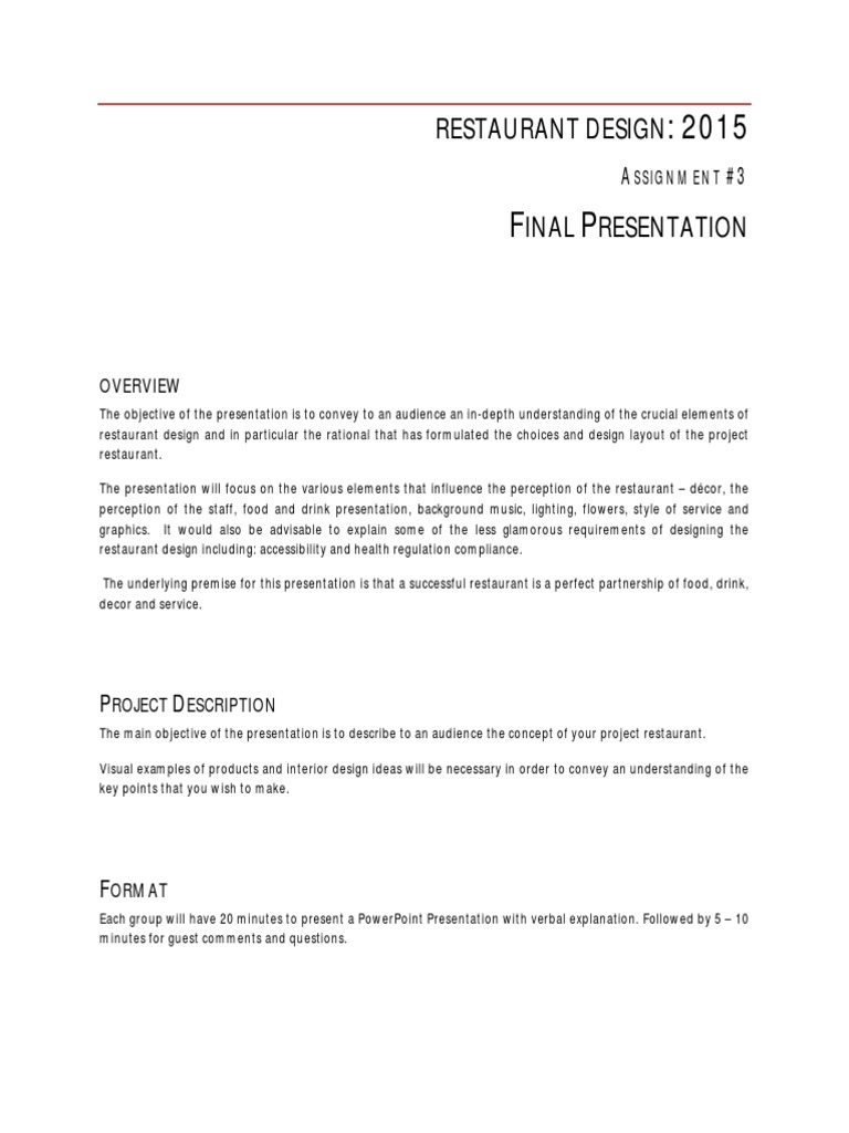 Presentation Pdf Graphic Design Interior Design