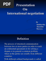 Top 10 International Negotiation Cases | PDF | International Relations ...