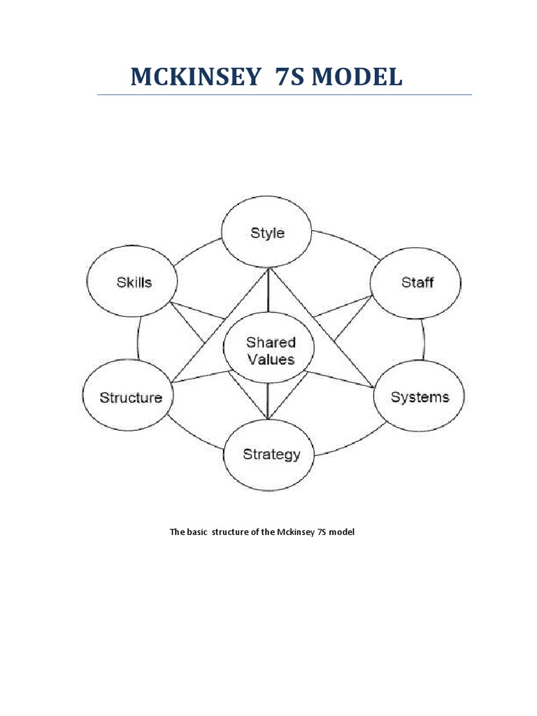 Understanding the McKinsey 7S Model | PDF