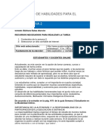 Tarea Semana 2 Habilidades Del Aprendizaje