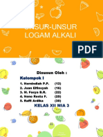 Kimia Unsur Logam Alkali