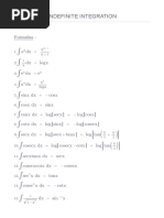 Integration Cheat Sheet