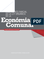 5.1 Reglamento Parcial de La Ley Organica de La Economia Comunal PDF