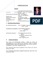 CV José Manuel Gonzáles Forero..... 77