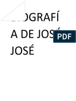 Biografía de José José
