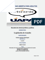 Tarea 3 Lista Legislación de Transito 63-17