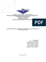 Algunas Leyes Aplicables en El Ambito de La Salud en Venezuela
