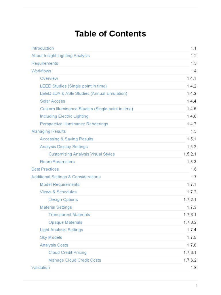 Insight Lighting Analysis Guide for Revit | PDF | Leadership In Energy ...