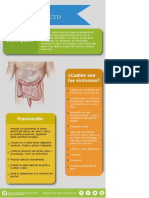 Infografía Cáncer de Colon y Recto