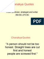 Quotes by Chanakya