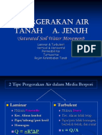 XIII-Pergerakan Air Tanah Jenuh