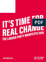 Labour Manifesto 2019