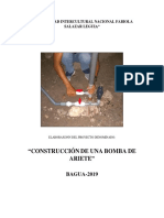 Bomba de Ariete - Proy. Hidroneumatica Uinfsl 2019