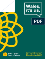 Plaid Cymru Manifesto 2019