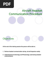 Aircraft Pushback Communication Procedures | PDF | Cockpit | Aviation