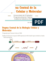 Dogma Central de La Biología Celular y Molecular