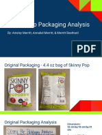 Skinny Pop Packaging Analysis