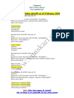 Financial Accounting - MGT101 Spring 2010 Quiz 5