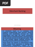 Merchant Banking Unit 3