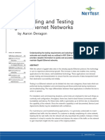 Understanding and Testing Gigabit Ethernet Whitepaper PDF