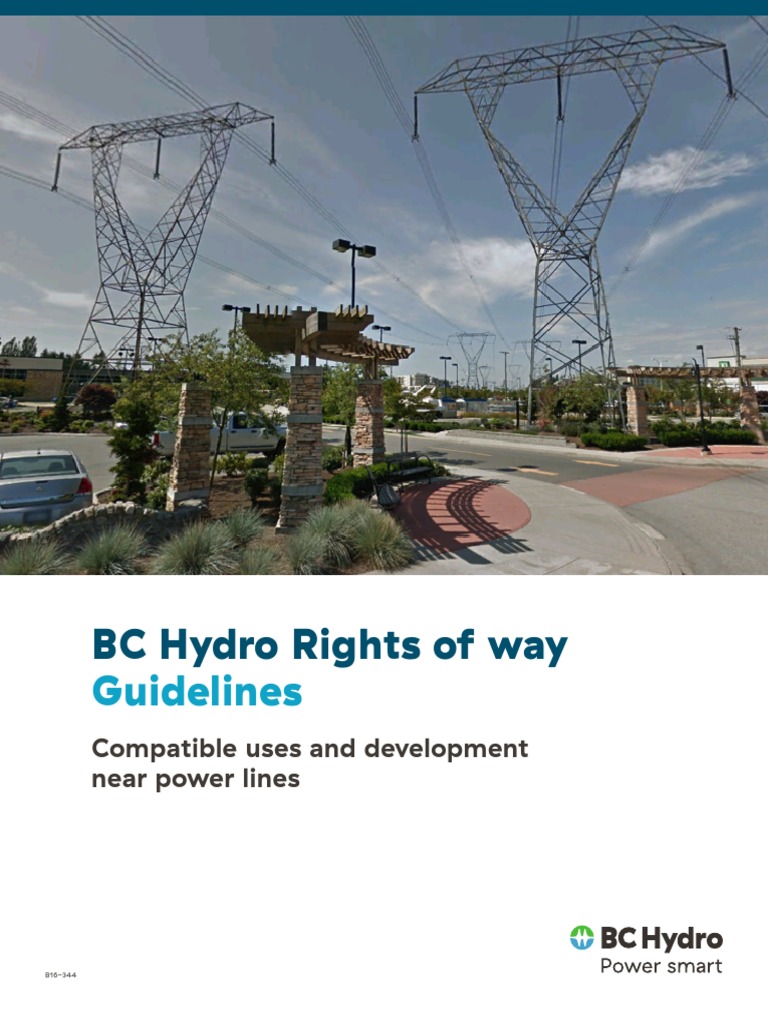 BC Hydro Rights of Way Usage Guidelines | PDF | Electric Power ...