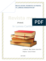 Proiect Revista Mea