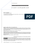 Quando A Questão Racial É o Nó Da Questão Social