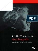 Autobiografía G. K. Chesterton