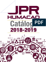 Catálogo UPRH-2018 2019