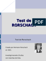 El Test de Rorschach