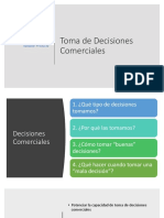 Toma de Decisiones Comerciales