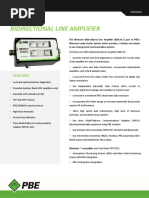 Bi Directional Amplifier BDA 4