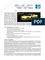 Laraki Automobiles Project Information Dec06