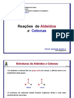 Reações de Aldeidos e Cetonas PDF