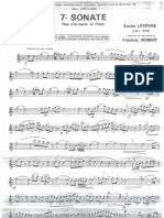 7'sonate-Xaviwr Lefevre PDF