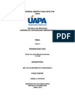 UAPA Contabilidad Tema V Matemática Financiera