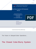 Closed Coke Slurry System Presentation