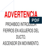 ADVERTENCIA