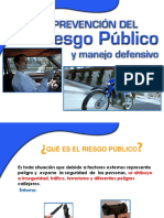 Riesgo Publico Diapositivas