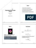 Transformada de Fourier em Sinais Contínuos PDF