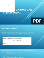 Distribusi Gamma Dan Eksponensial