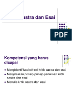 Kritik Dan Esai