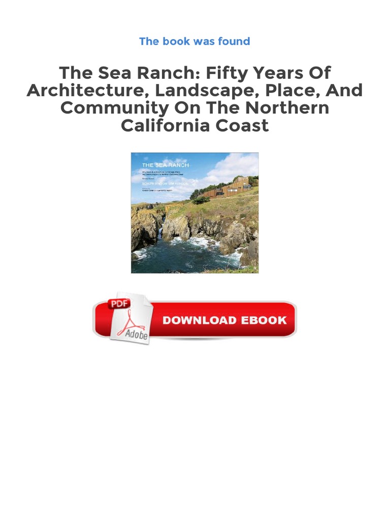 The Sea Ranch: Architecture and Community | PDF | Social Science