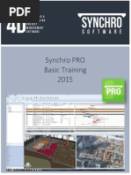 Synchro Pro 4D Training Manual | PDF | 3 D Computer Graphics | Window ...