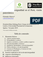 La Desigualdad en El Perú