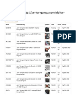 Daftar Harga