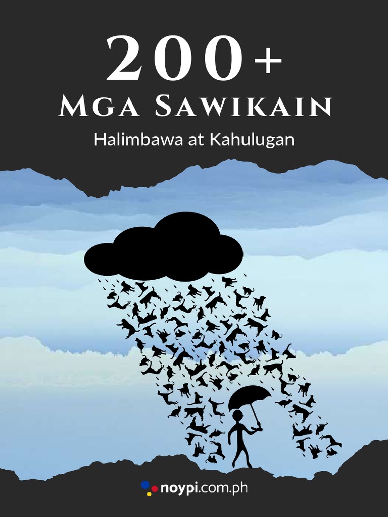 200 Mga Halimbawa Ng Sawikain At Kahulugan Pdf
