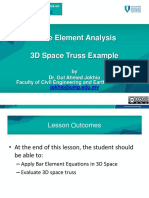 10 Space Truss Example