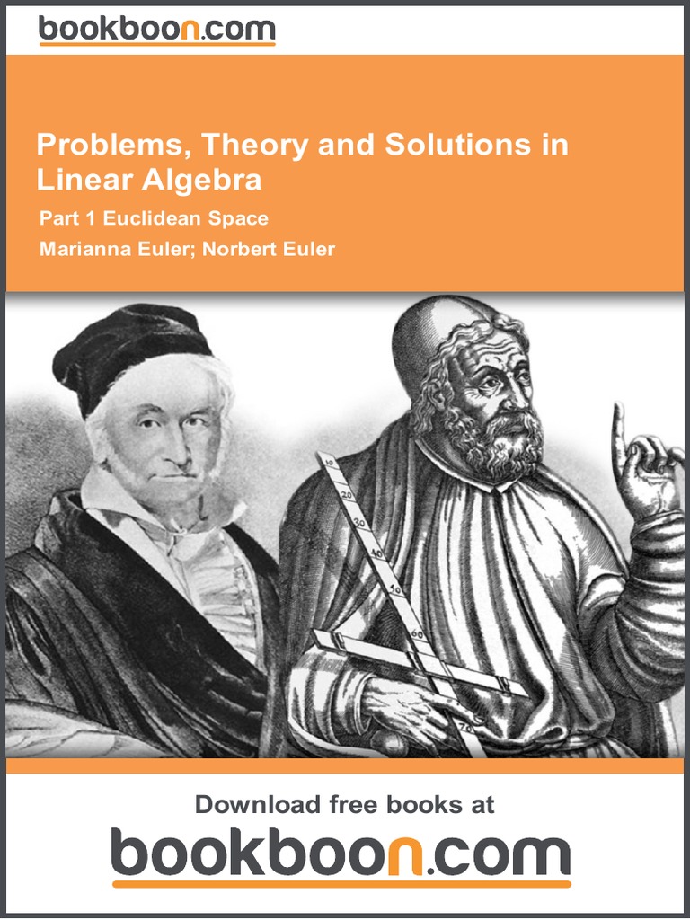 Linear Algebra Problems in Euclidean Space | PDF | Vector Space ...