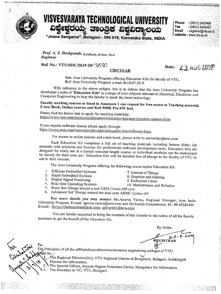 Arm University Program PDF